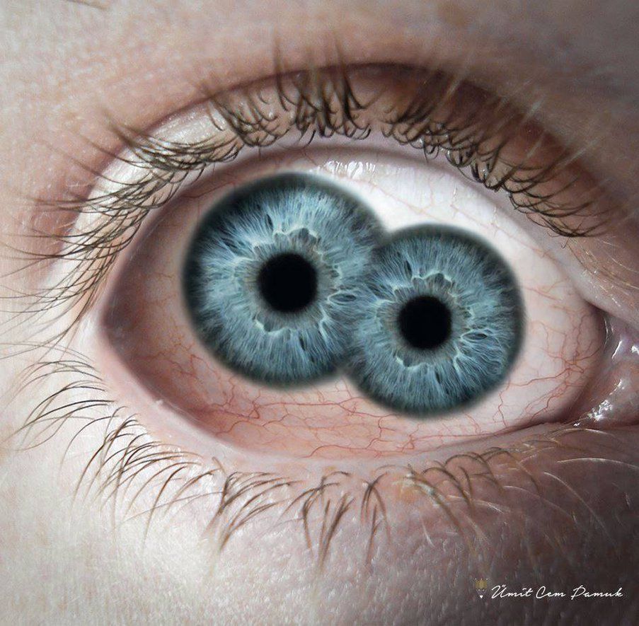 split pupil into two