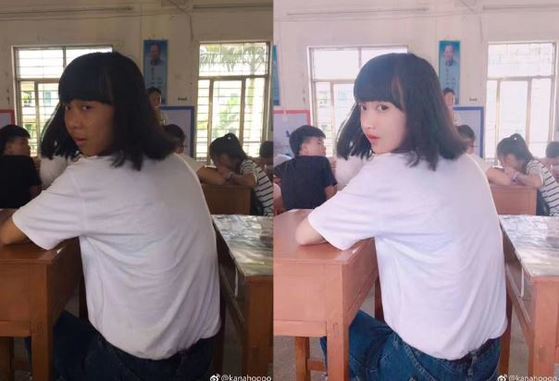 이 정도면 성형" 중국 여학생들의 믿기 힘든