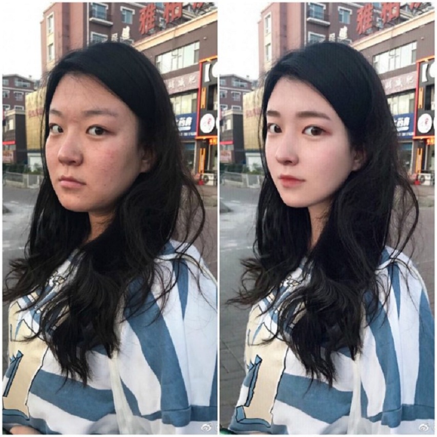 딸랑이의 세상만사: 뽀샵의 위대함 .....