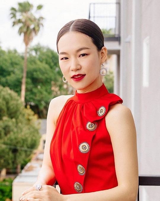 한예리 아카데미 시상식 치파오 드레스 XX | 인스티즈