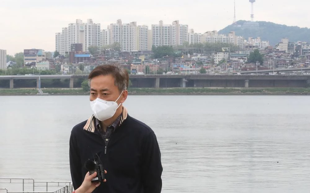 고 손정민 씨의 아버지 손현 씨 / 뉴스1