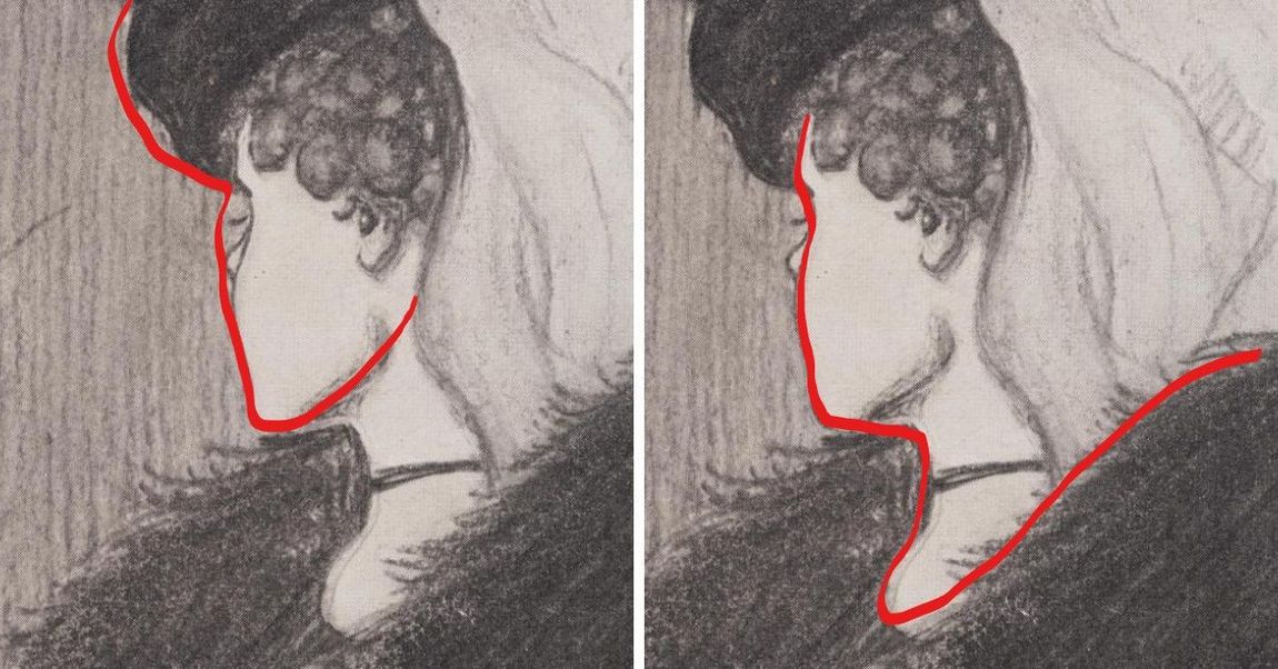 two women optical illusion explained