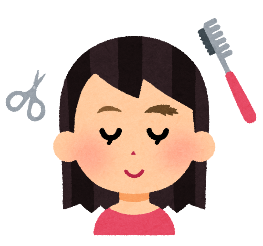 眉毛カットのイラスト | かわいいフリー素材集 いらすとや