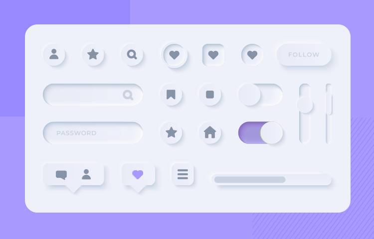 アップルがスライド開始したニュー毛皮ズム(Neumorphism)デザイン|インスティーズ