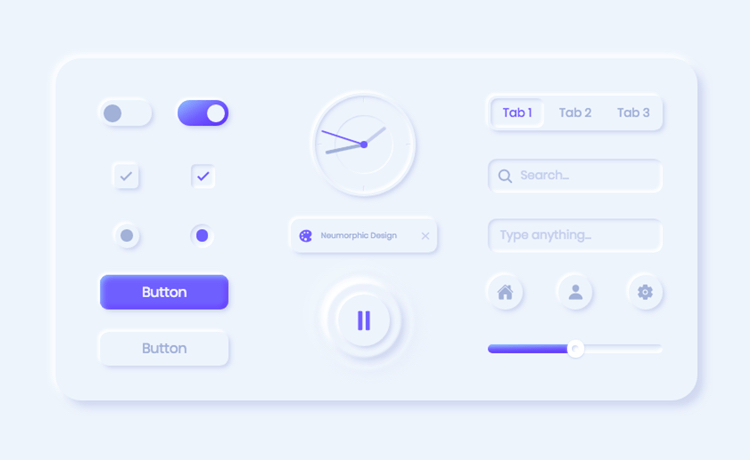 アップルがスライド開始したニュー毛皮ズム(Neumorphism)デザイン|インスティーズ