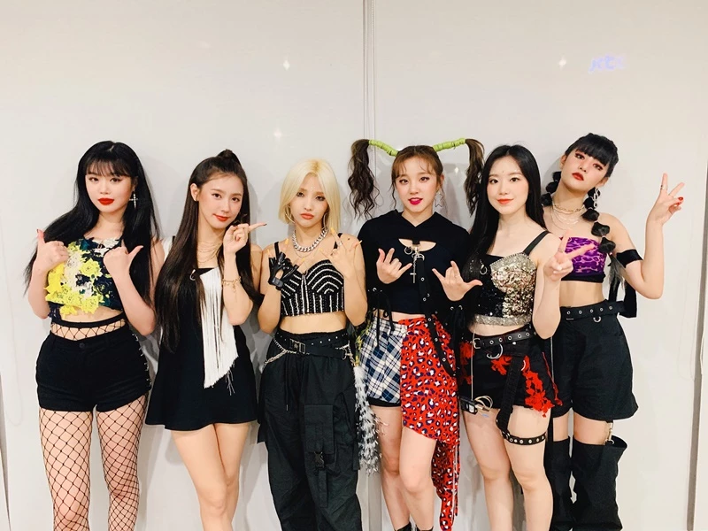 "(여자)아이들" 공식 SNS