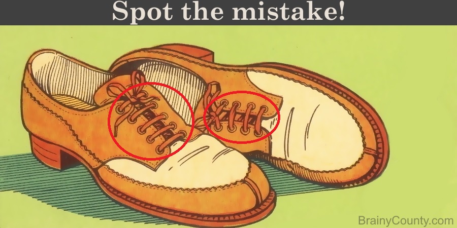 big error shoes puzzle solution