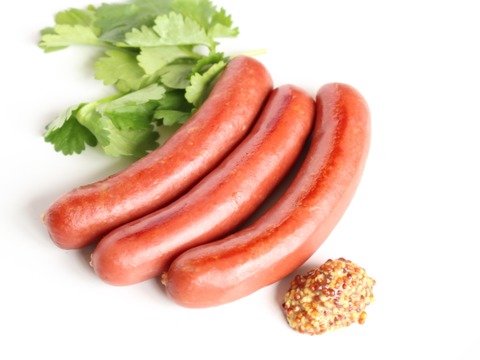 【お試し: 定番!ヘルシー】プレーンソーセージ1パック/5本入り【赤身肉の女王】【ダチョウ肉】