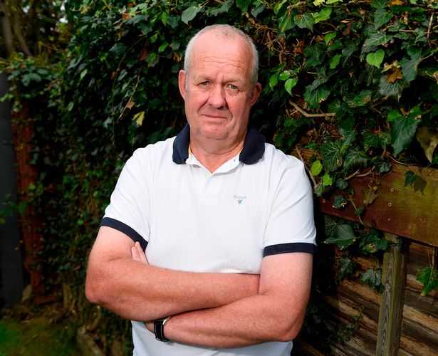 Her son Robert in the end had to lift her up off the floor and onto a stretcher