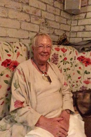 Lilian Briggs fell onto a tiled floor in her kitchen and suffered a double-fractured hip