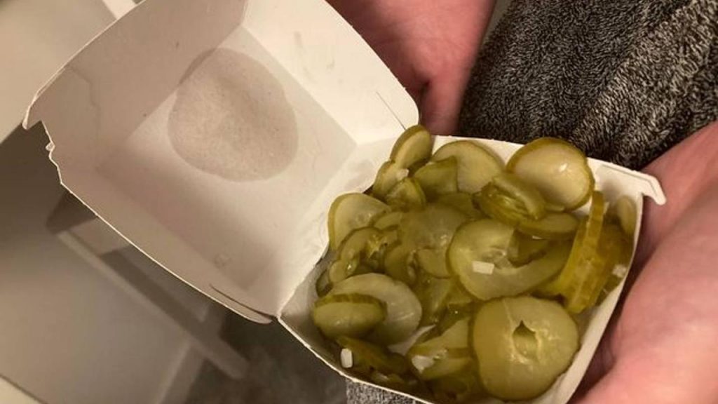 Man Left Hungry After McDonald&#39;s Give Him Box Of Gherkins Instead Of Nuggets  - Opera News
