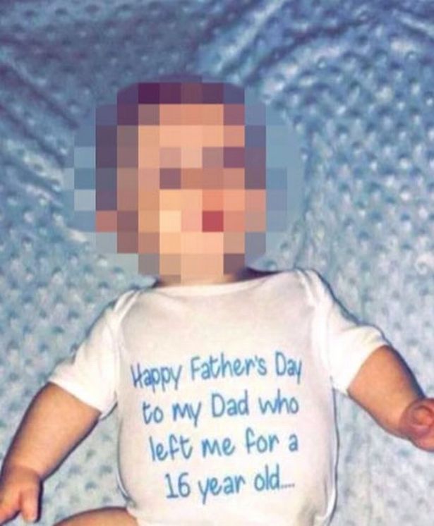 New mum shames ex for who left her for 16-year-old – but people label her 