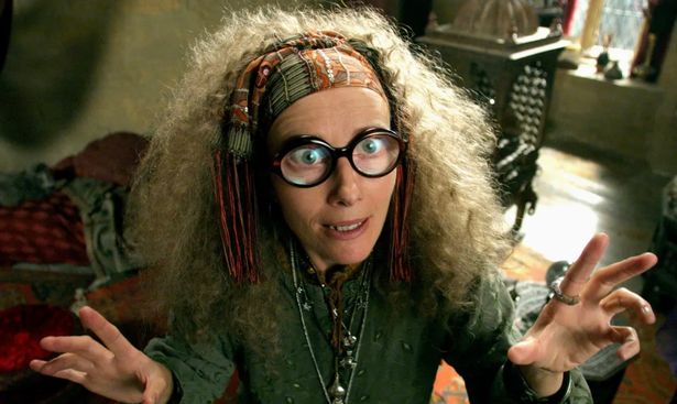 Emma Thompson as Sybill Trelawney in Harry Potter