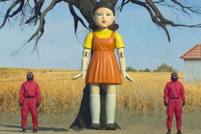 오징어 게임' 나오는 인형, 알고보니 실제있는 인형 '관심 후끈'