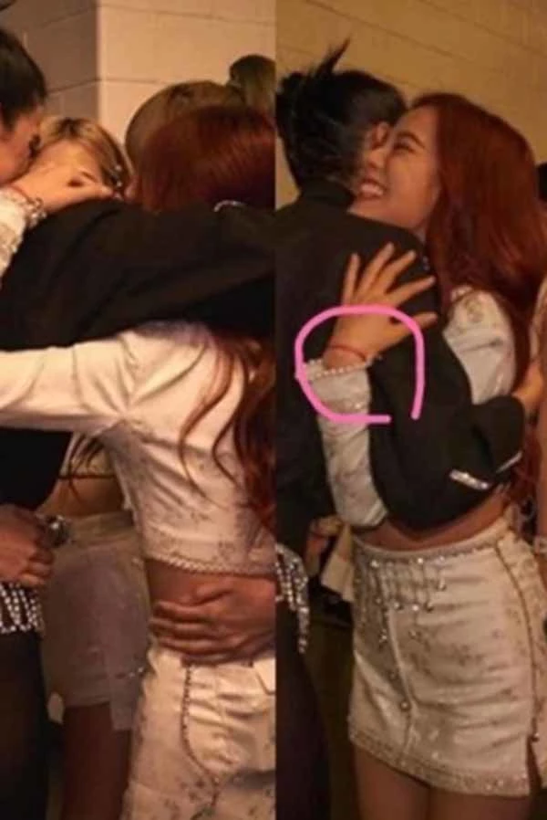 블랙핑크 지수 역시 팔찌를 착용하고 있다. / 사진=줌 이글루