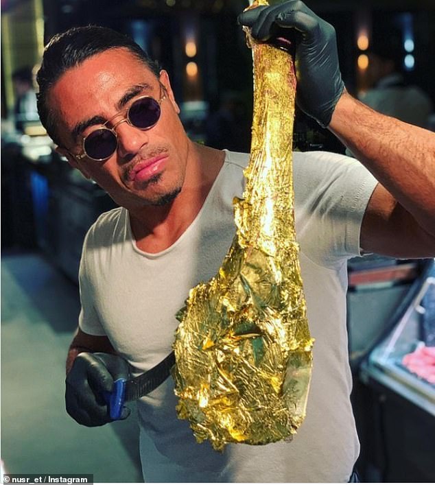 Celebrity restaurant Nusr-Et Steakhouse has been accused of 