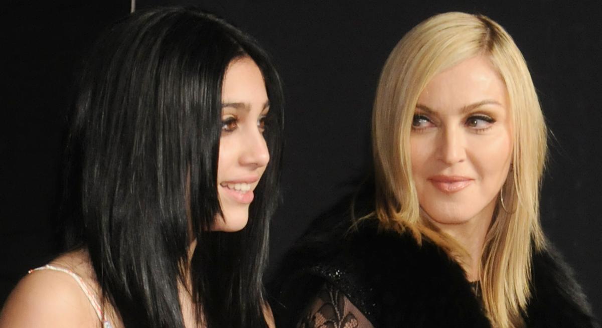 Madonna's daughter Lourdes embraces armpit hair as the pair pose for a selfie