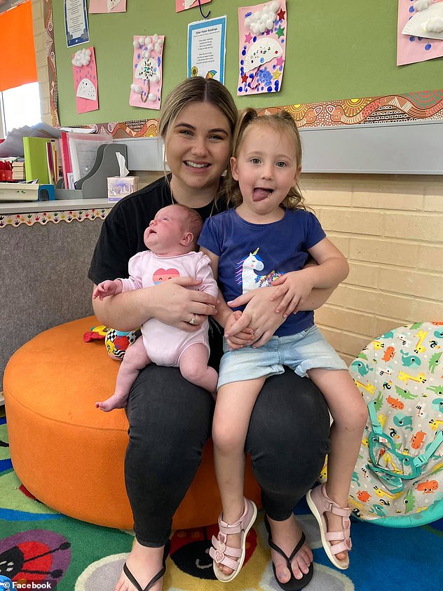 Cleo (pictured with her mother Ellie Smith) vanished from a tent at a camping site near Carnarvon on the northwest coast of Western Australia on October 16