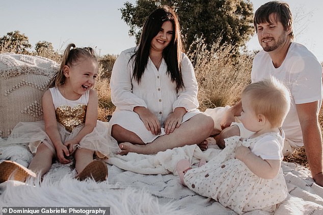 She was sharing the tent with her mother, stepdad and baby sister Isla, (pictured) who was still in her cot when she disappeared