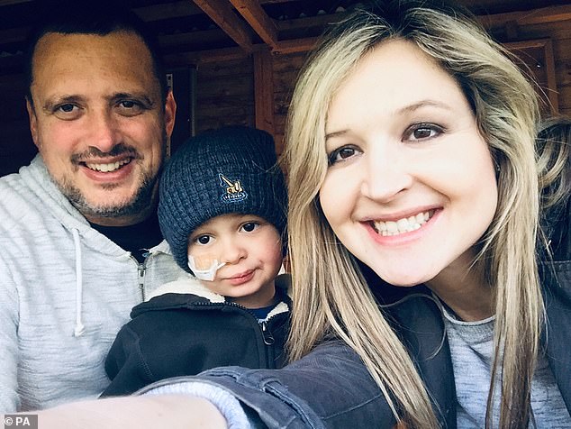 His Mother Claire (pictured right) hopes to bring the cancer vaccine treatment to Britain and described the 