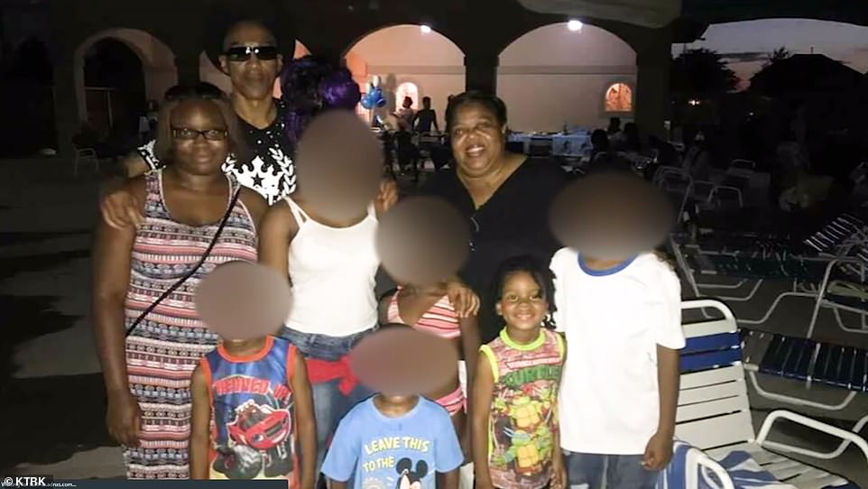 Prosecutors said Kendrick Lee, 8 (pictured 2nd R, front row), was kicked and beaten to death in November 2020