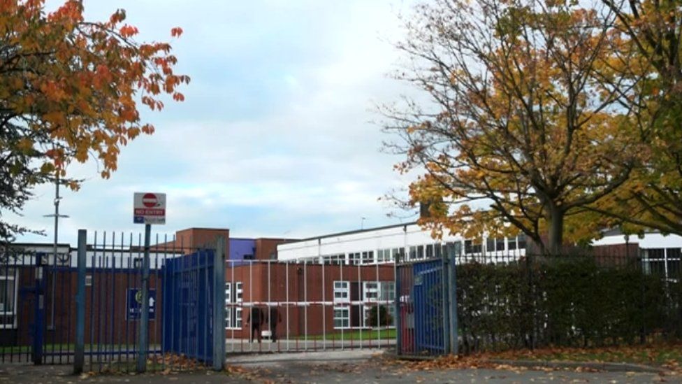Two pupils at a Newcastle-under-Lyme school die during half-term - BBC News