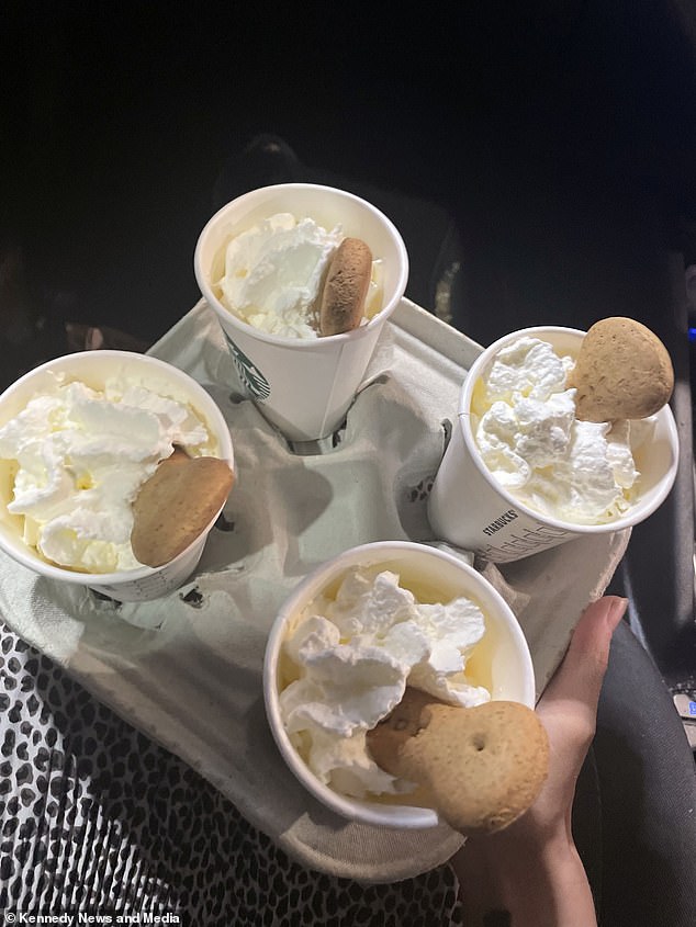 Starbucks said they were 