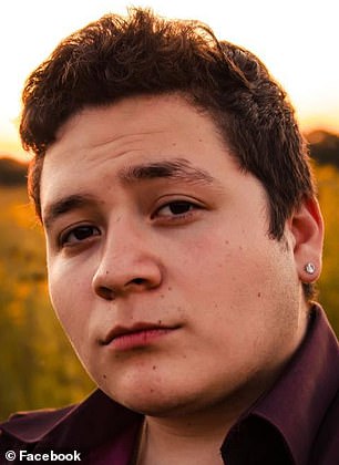 Franco Patino, 21, attended the event with his best friend for his friend