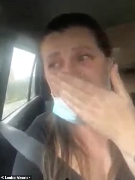 Ms Akester, 36, posted the emotional video just minutes after finishing her final shift at Alderson House in Hull