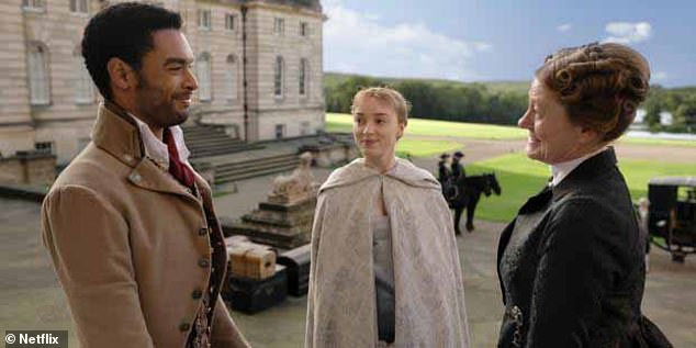 The incidents were said to have happened at Castle Howard, the North Yorkshire stately home used for the filming of hit Netflix series Bridgerton (Pictured)