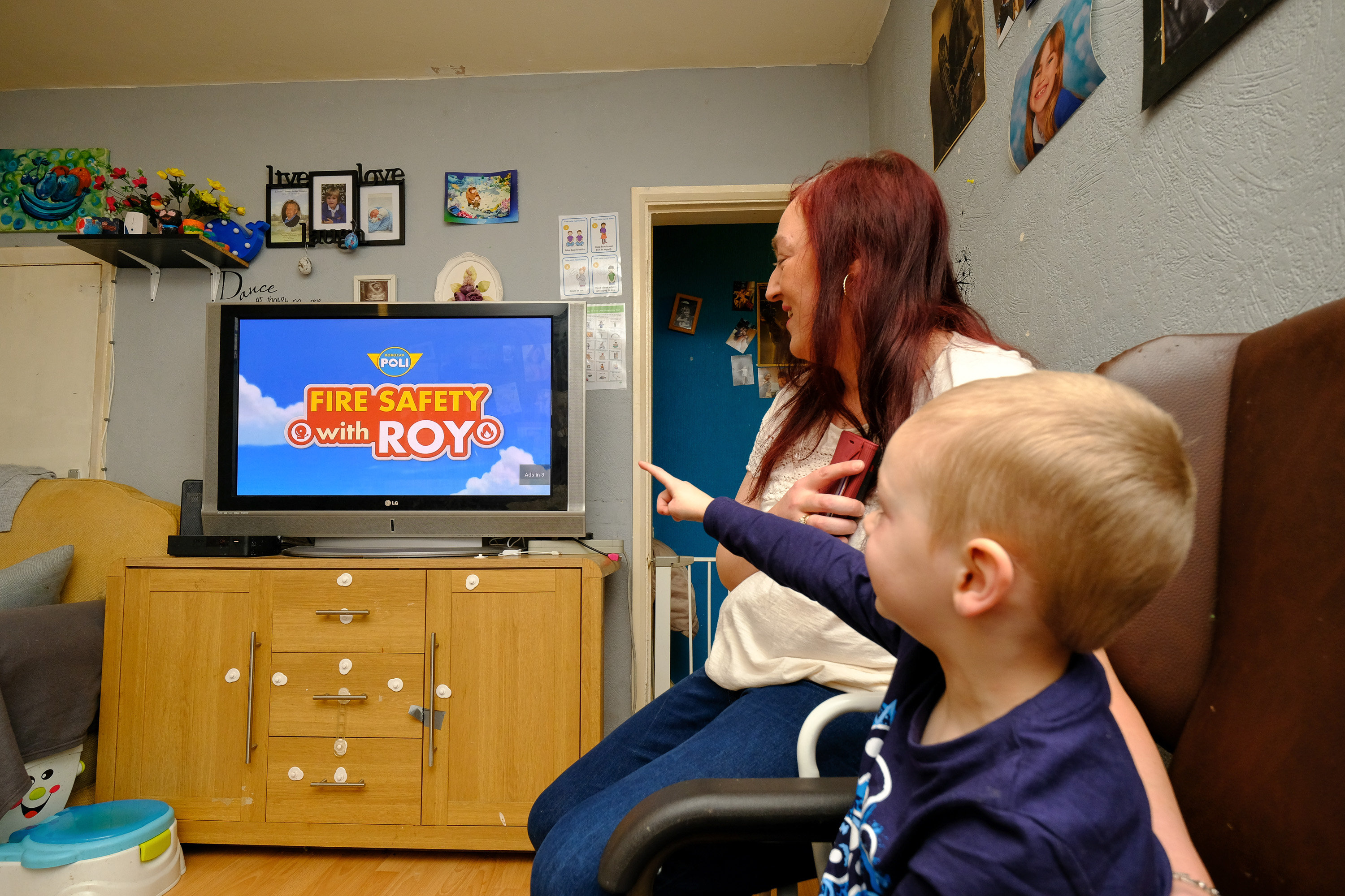 Police said call handler Morgane Amphlett did well to keep the boy calm, build a rapport and get the info she needed