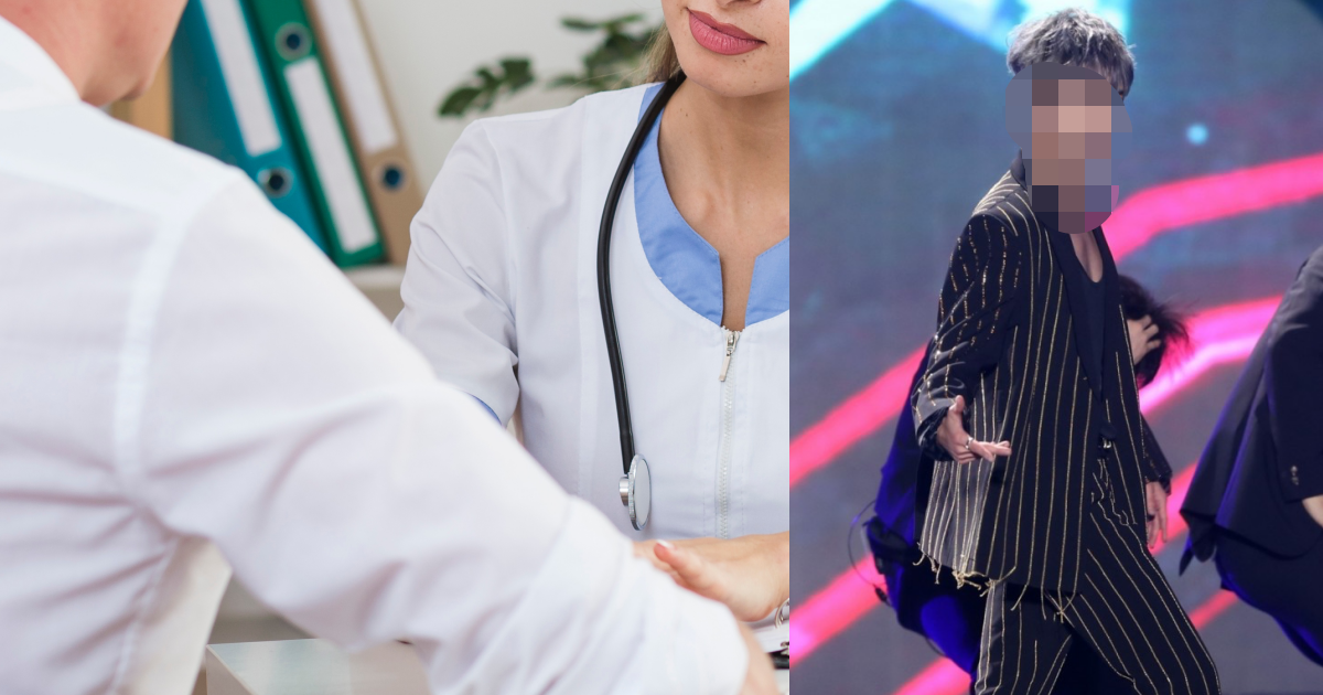 idol goes hospital
