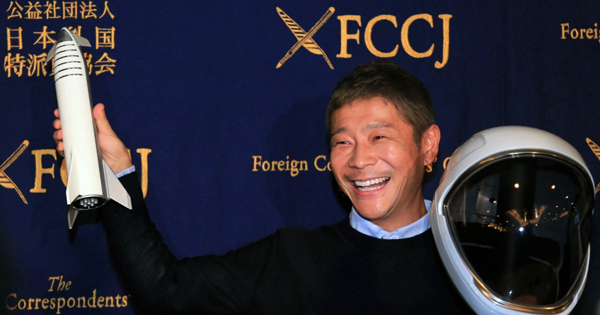 前澤友作氏、民間人初のISS滞在へ 12月、ソユーズ宇宙船に搭乗 | 毎日新聞