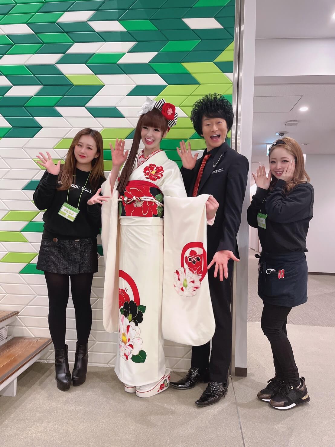 💗せやねん🙈✨かつみさゆりさんのお着付け💗|プレスルーム|振袖・袴レンタルなら【TAKAZEN】大阪(心斎橋・堺)兵庫(神戸)奈良の店舗へ