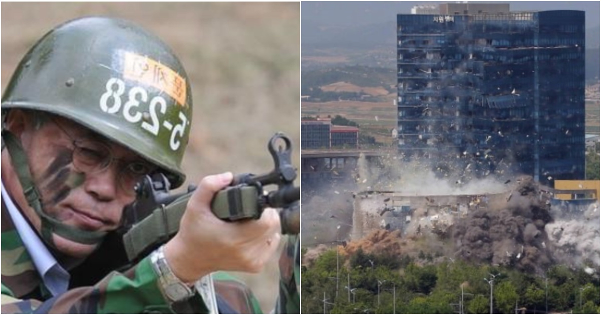 collage 305.jpg - 문 정부가 과거 남북연락사무소를 불법 폭파시킨 북한에 50분만에 가한 가장 치명적인 복수