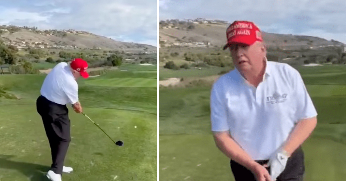 q4 6 1.jpg - Donald Trump 'Confidently' Declares Himself As The '45th & 47th' US President While Playing Golf