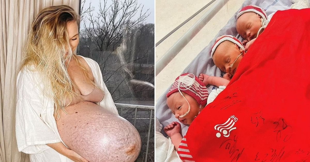 untitled design 12 1.jpg - Mother Shows Off Her GIANT Baby Bump As She Reveals She Was In 'Extreme Pain' When Her Stomach Kept On Growing Outward