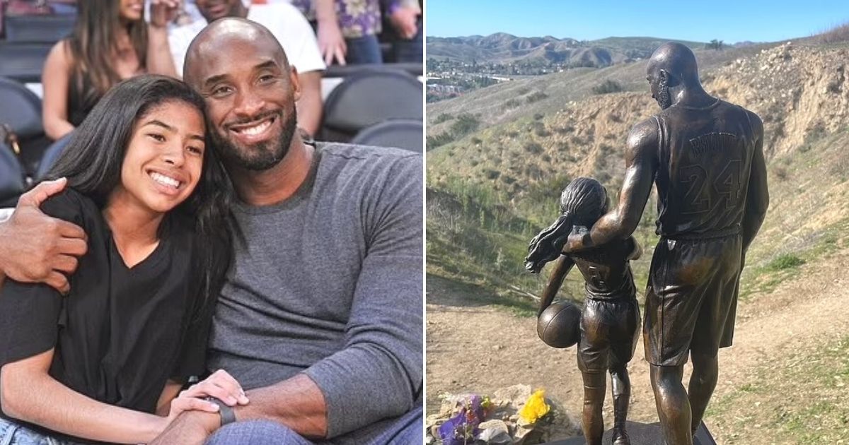 untitled design 13 2.jpg - Kobe Bryant And Gianna Are Immortalized As A Bronze Statue Is Erected At The Helicopter Crash Site