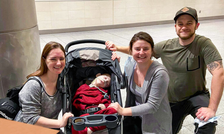 Beautiful Texas Couple Return From War-Torn Ukraine After Adopting A ...