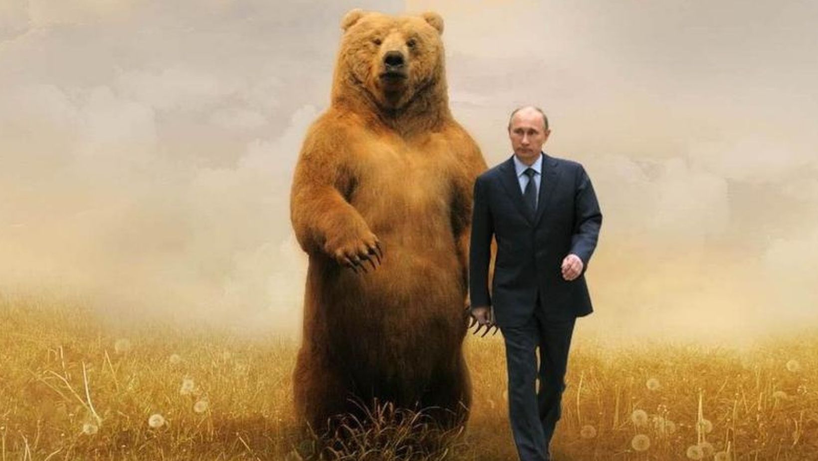 путин на медведе фото