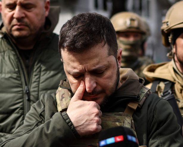 BREAKING: Ukrainian President Volodymyr Zelensky Breaks Down In Tears ...