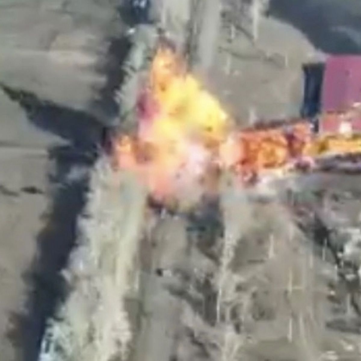 BREAKING: Russian Tanks Explode Into A Ball Of Flames As Ukraine's ...