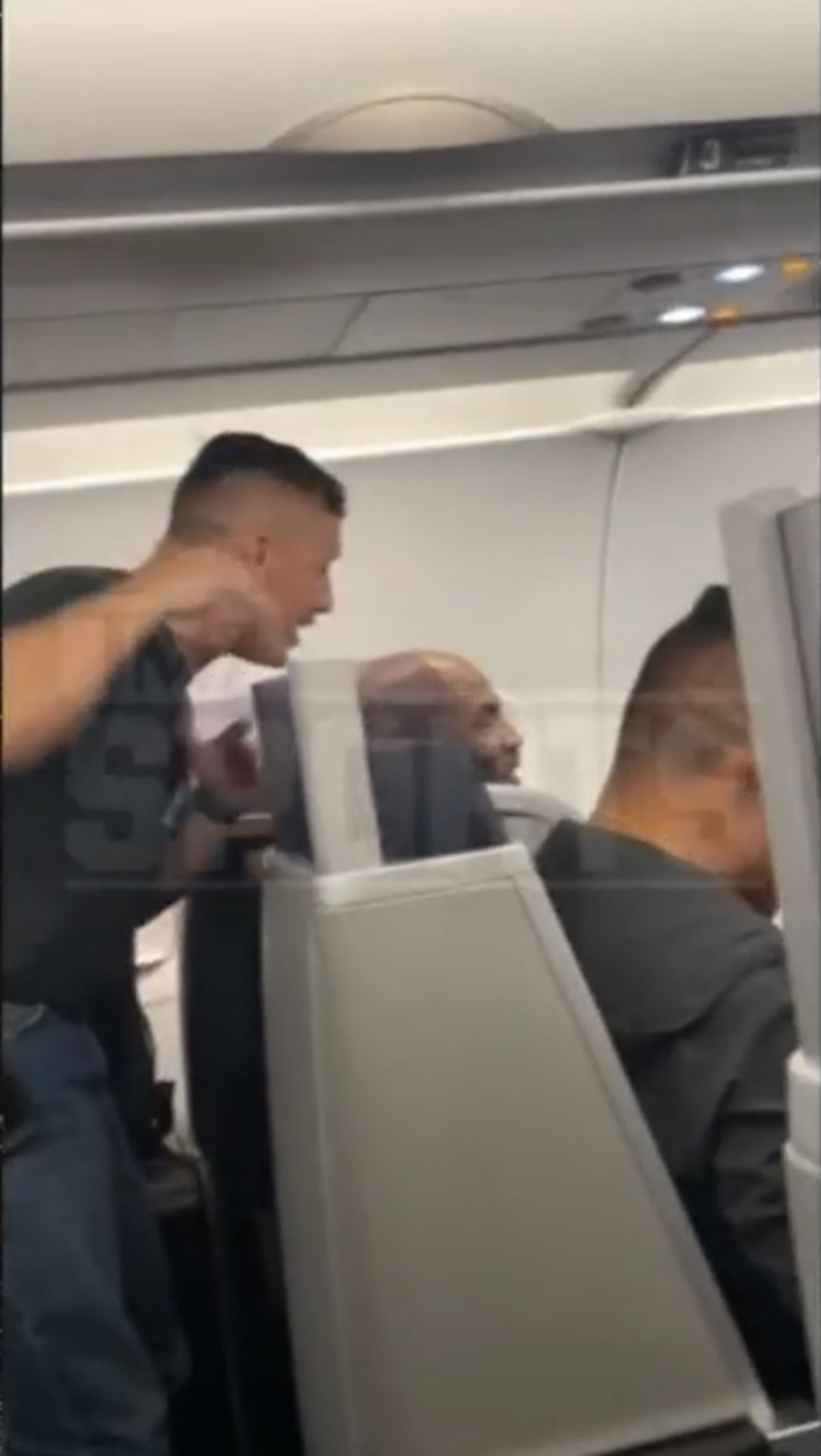 Mike Tyson On Plane 2024 - Genia Jordain