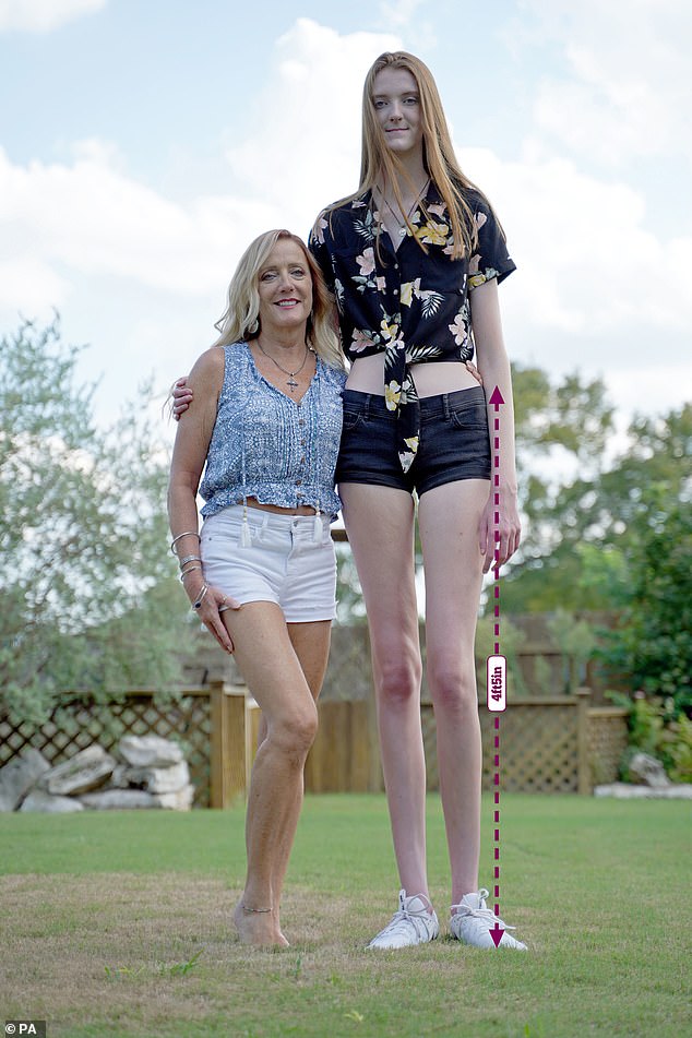 Texas Based Onlyfans Teen Breaks Two Guinness World Records For Her Incredibly Tall Stature
