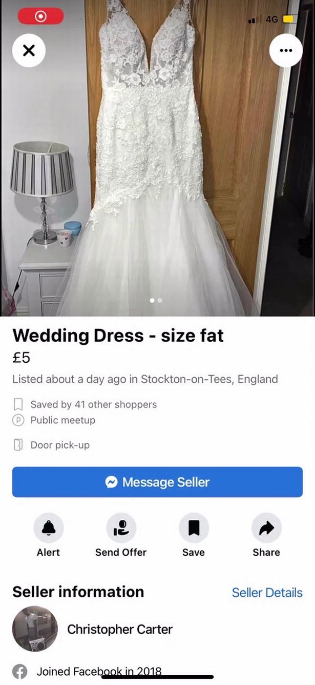 Man SHAMES Ex-Fiancée By Selling Her Wedding Dress On Facebook For ...