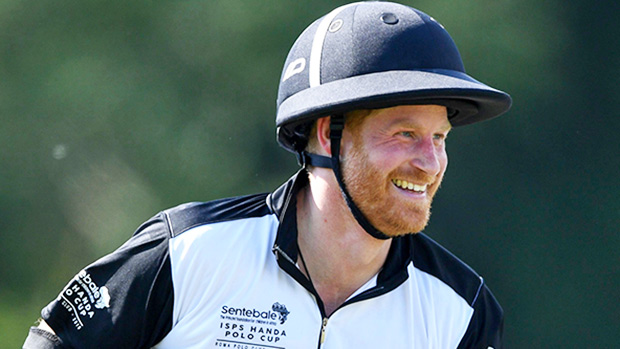 EXCLUSIVE: Prince Harry Pictured 'Semi Shirtless' As He Slathers On ...