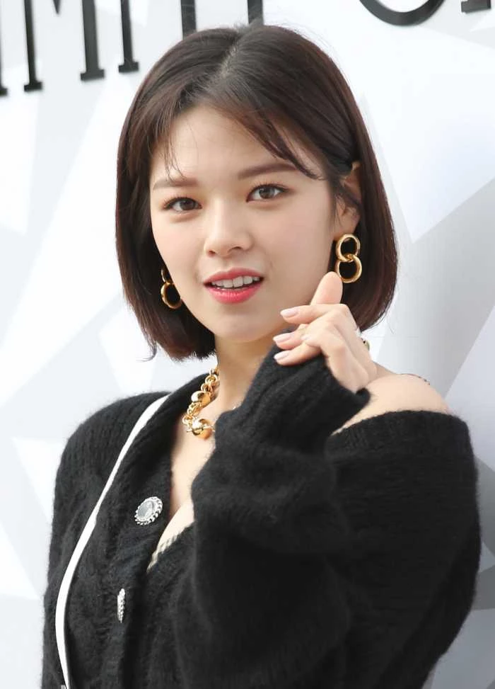 2019년 활동 당시 짧은 단발의 정연 / 이하 뉴스1