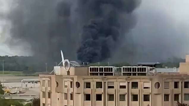 BREAKING: Geneva Airport Is On FIRE As Giant Building Near Runway ...