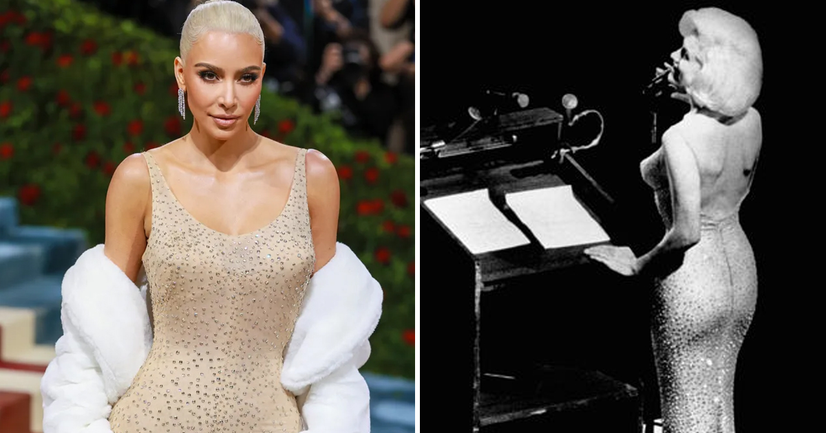 d38.jpg - "Nobody Has The Right To Mess With An Icon"- Kim Kardashian SLAMMED By Marilyn Monroe's Dress Designer