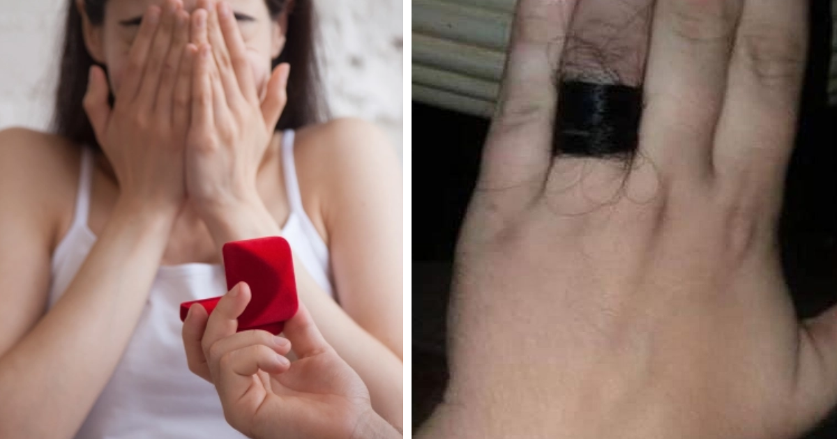 q8 1.png - Man Leaves Internet Divided After Proposing To The Love Of His Life With A 'Lock Of Hair' Instead Of A Ring